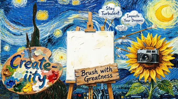 Artistic Van Gogh Puns for Creators