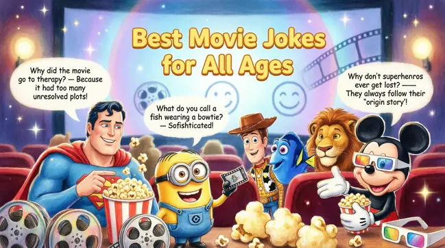 Best Movie Jokes for All Ages