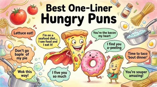 Best One-Liner Hungry Puns