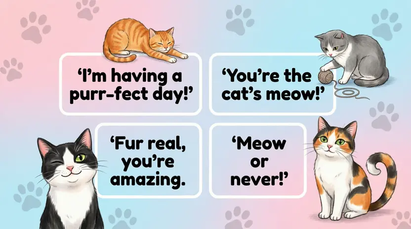 Cat Puns One-Liners