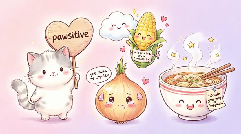 Cute Anime Puns