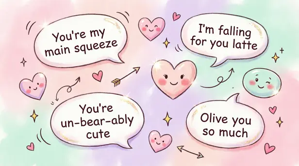 Cute Crush Puns One-Liners