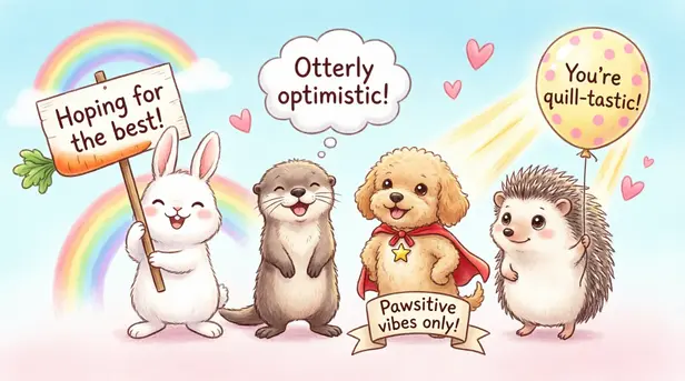 Cute Hope Animal Puns