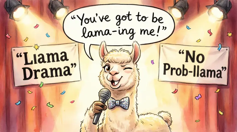 Dirty Llama Jokes (Playful & Suggestive)
