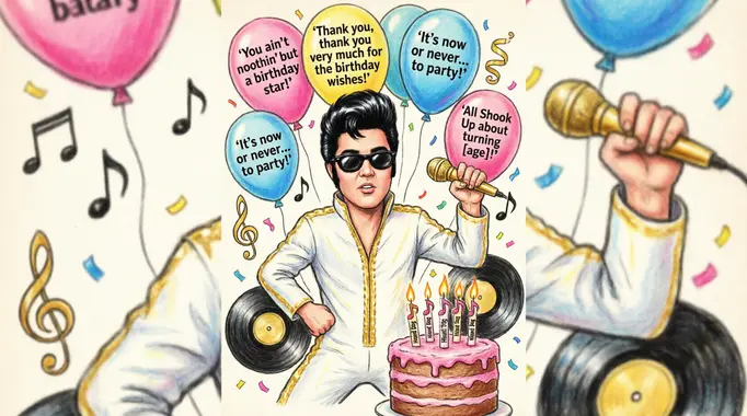 Elvis Birthday Puns
