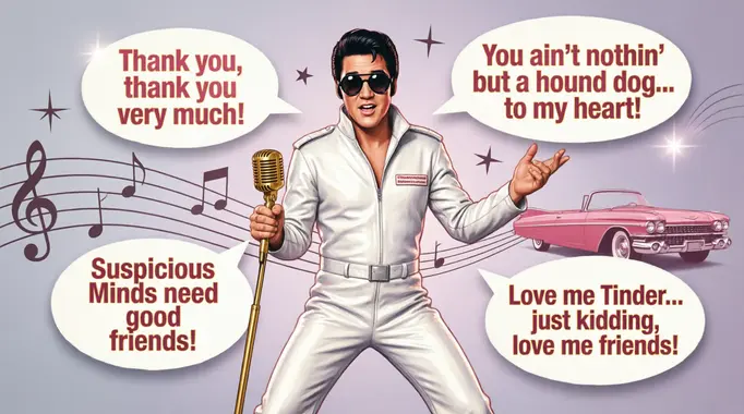 Elvis Puns for Friends