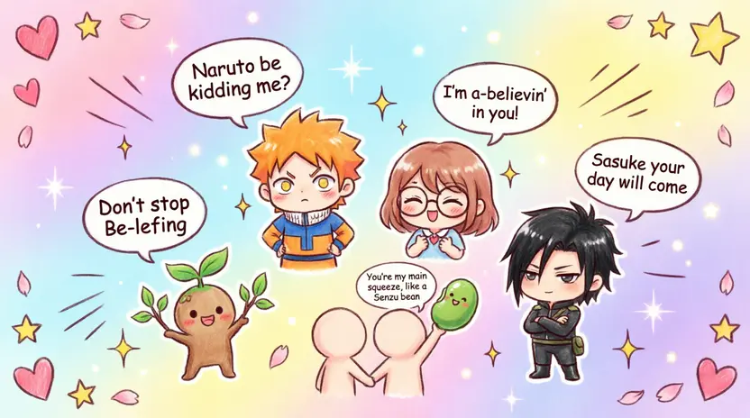 Funny Anime Puns for Instagram Captions