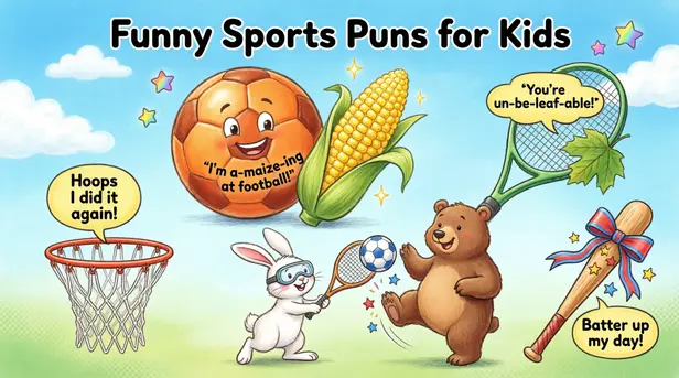 Funny Sports Puns for Kids
