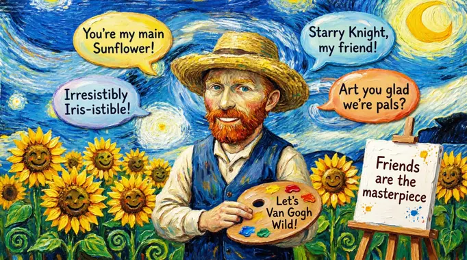Hilarious Van Gogh Puns for Friends