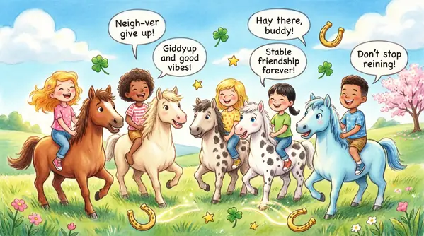 Horse Riding Puns for Friends