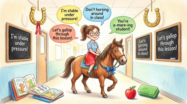 Horse Riding Puns for Teachers