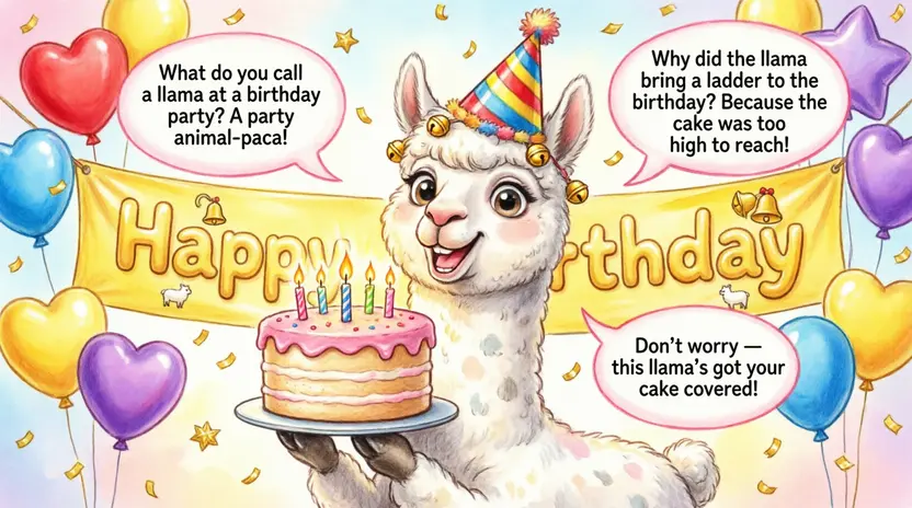 Llama Birthday Jokes