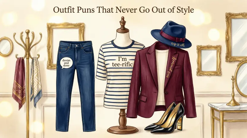Outfit Puns That Never Go Out of Style 