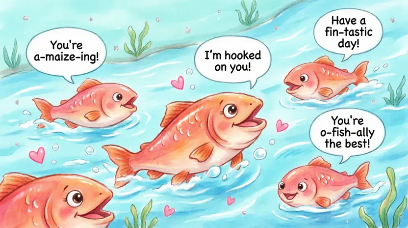 Salmon Puns for Friends
