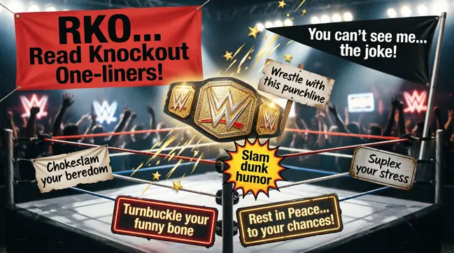 Short WWE Puns One-Liners