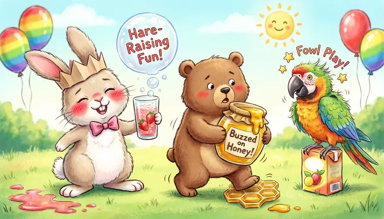 Silly Drunk Puns for Kids-Friendly Humor