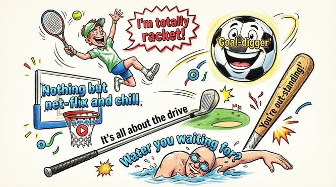 Sports Wordplay Puns