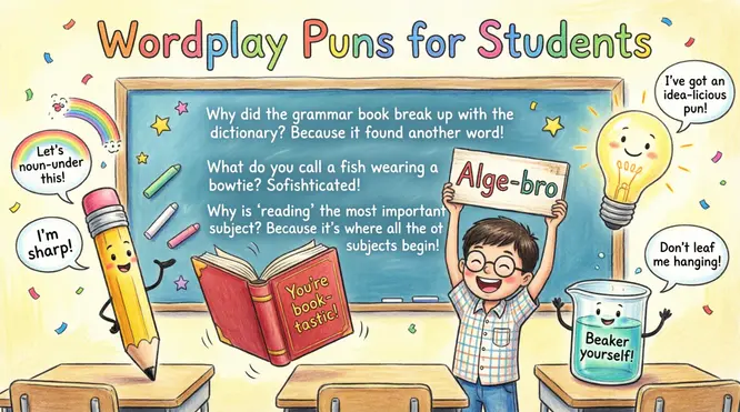 Wordplay Puns for Students
