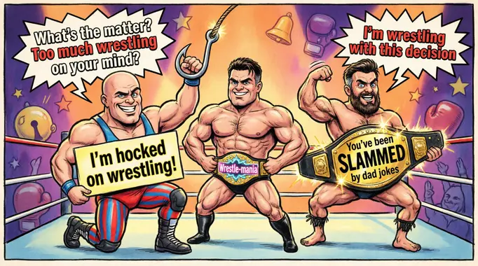 Wrestling Puns