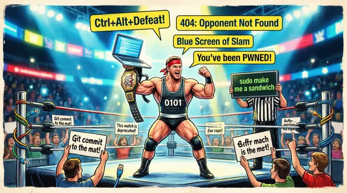 WWE Tech Puns 