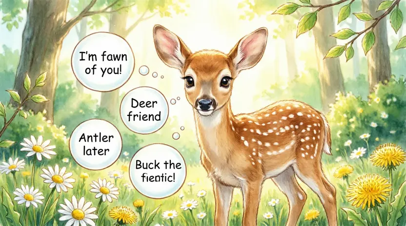 Adorable Baby Deer PunsÂ