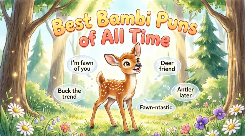 Best Bambi Puns of All TimeÂ