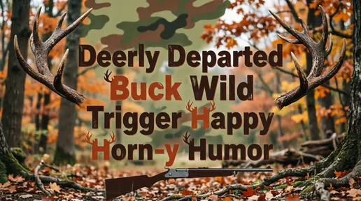 Best Deer Hunting Wordplay 