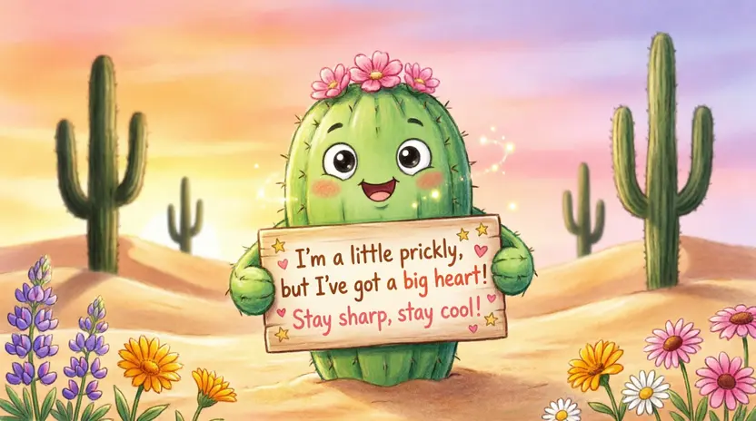 Cactus Humor Quotes