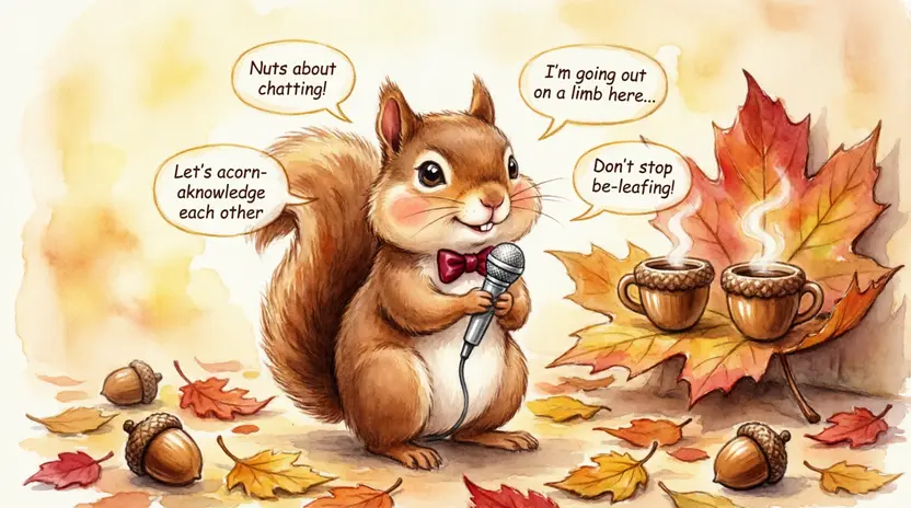 Clever Squirrel Puns for Conversations