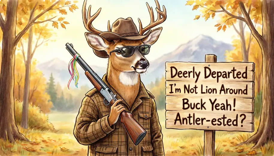 Deer Hunting Puns Dirty