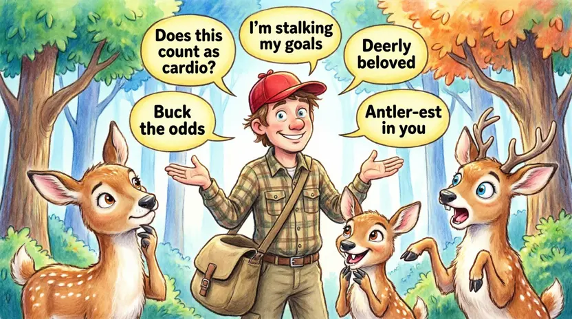 Deer Hunting Puns