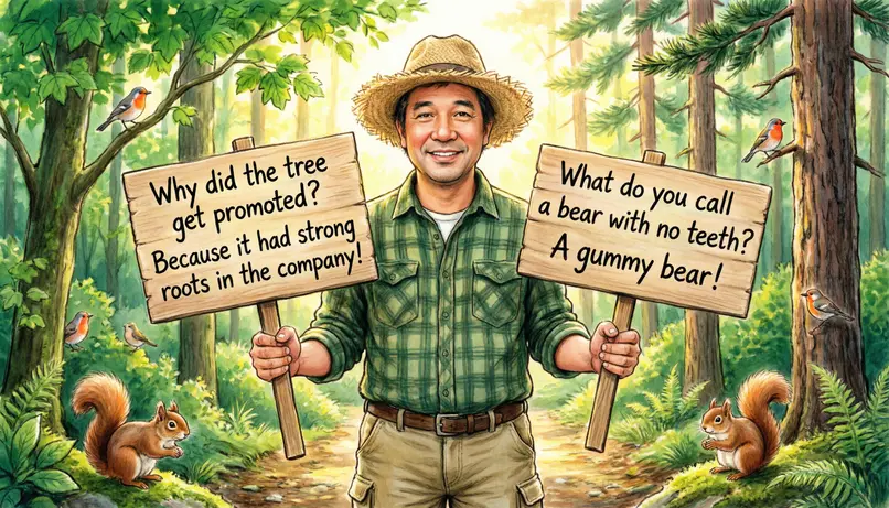 Forest Dad Jokes