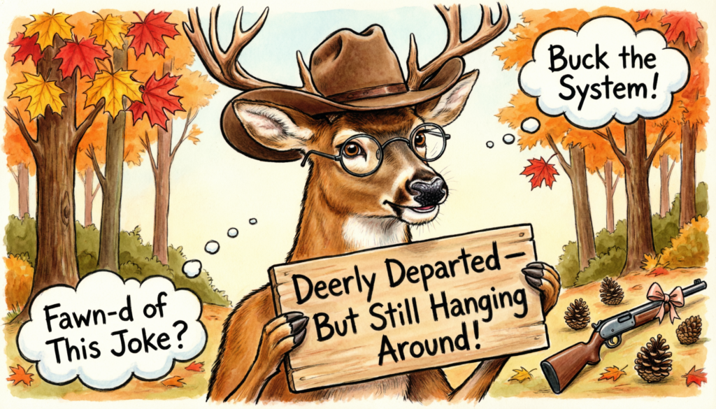 Funny Deer Hunting Puns for Laughs 