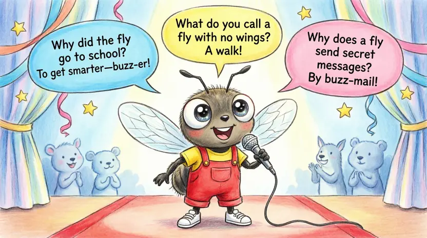 Funny Fly Jokes for Kids