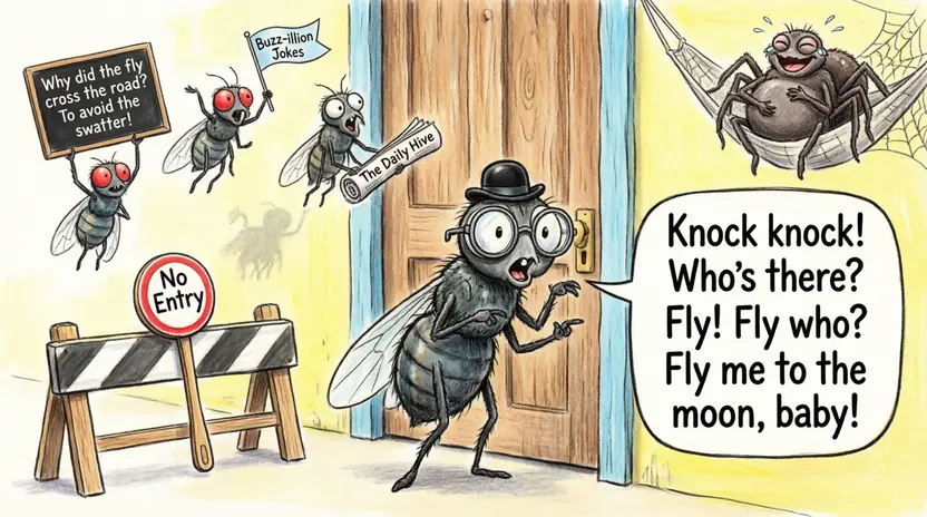 Hilarious Fly Knock Knock Jokes