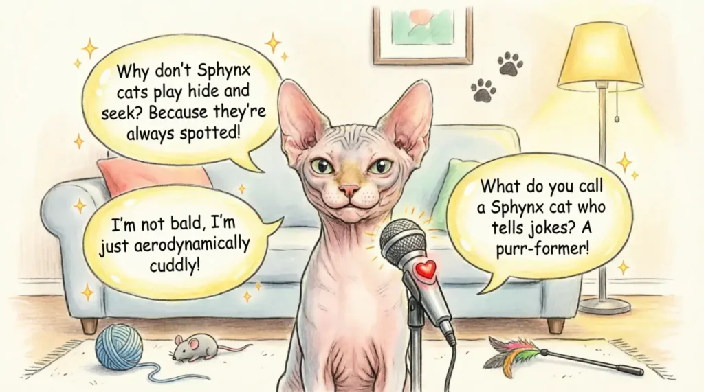 Hilarious Sphynx Cat Jokes