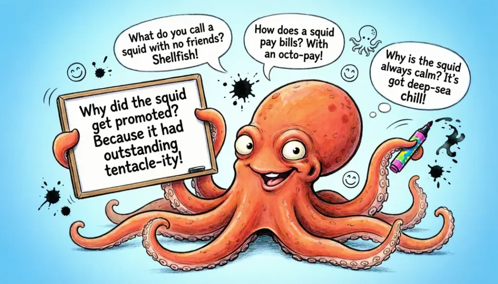 Hilarious Squid Jokes for Laughs