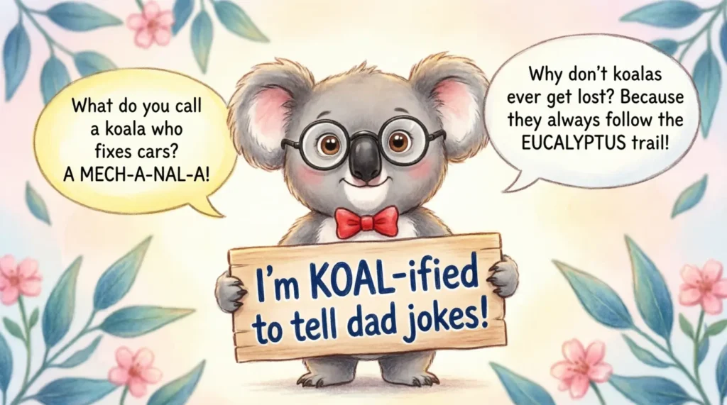 Koala Bear Dad JokesĀ