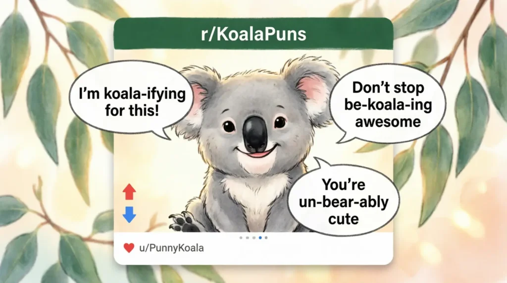 Koala Bear Puns Reddit