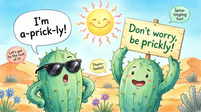 Random Cactus Humor Kids Will Love
