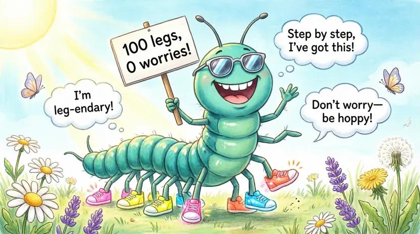 Random Millipede Humor to Make You Smile