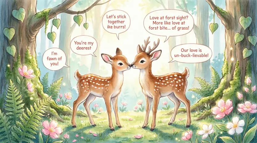 Romantic Bambi Puns for Couples