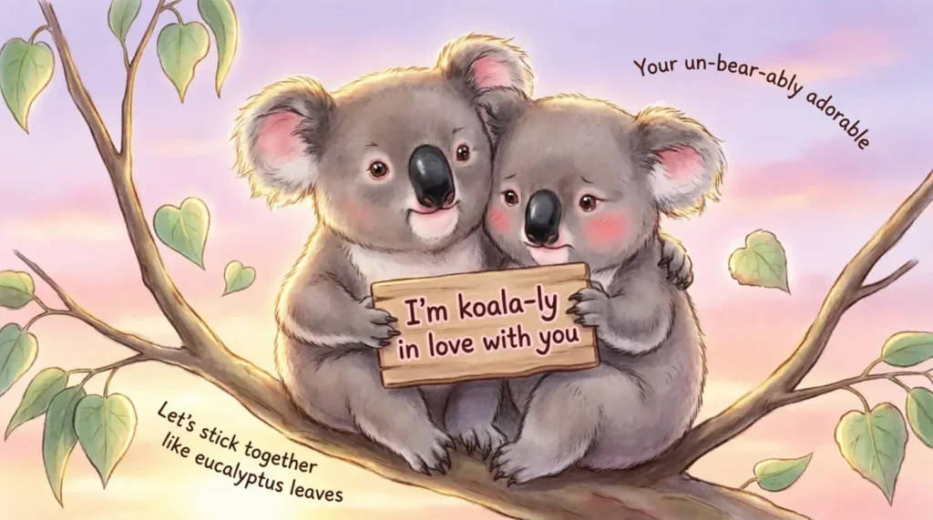 Romantic Koala Bear PunsĀ