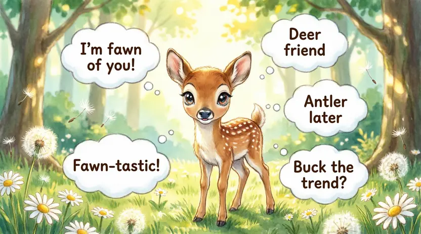 Silly Bambi Puns for Conversations