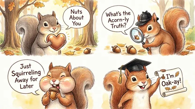 Squirrel Puns