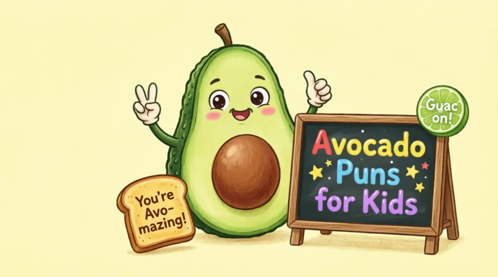 🥑 Avocado Puns for Kids