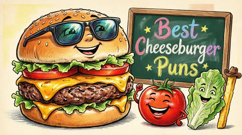 Best Cheeseburger Puns