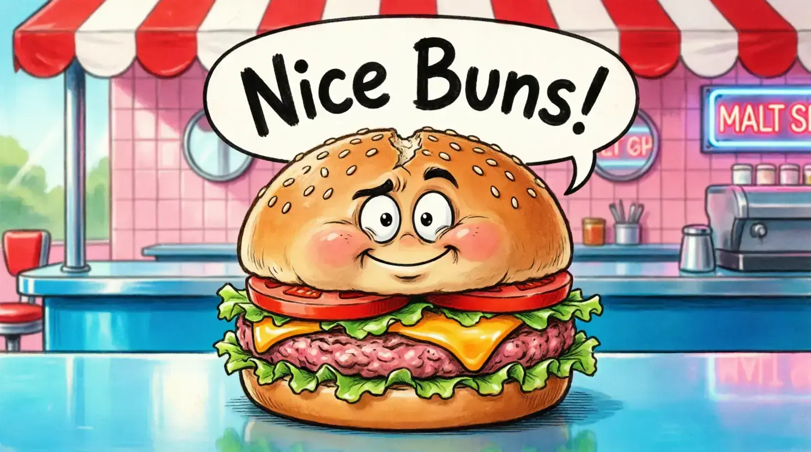 Cheeseburger Puns