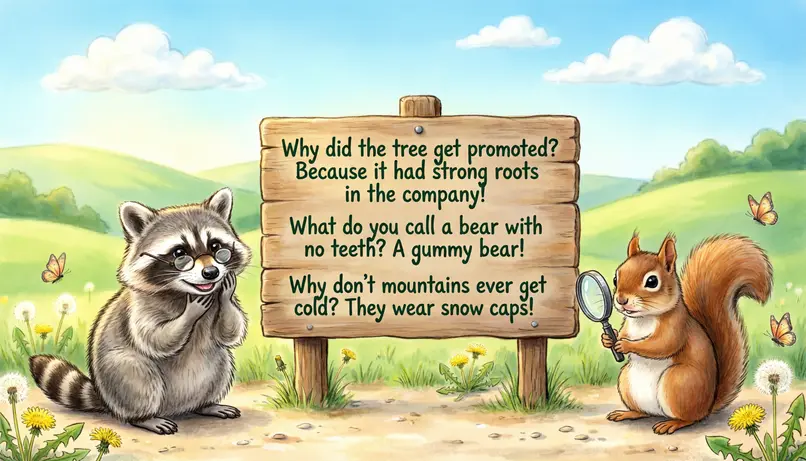 Corny Dad Jokes About Nature