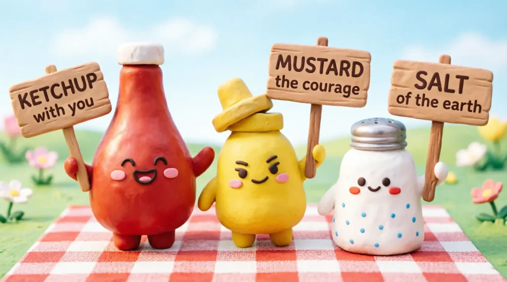 Cute Condiment Puns